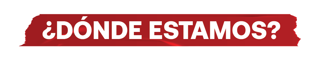 ¿Dónde estamos?